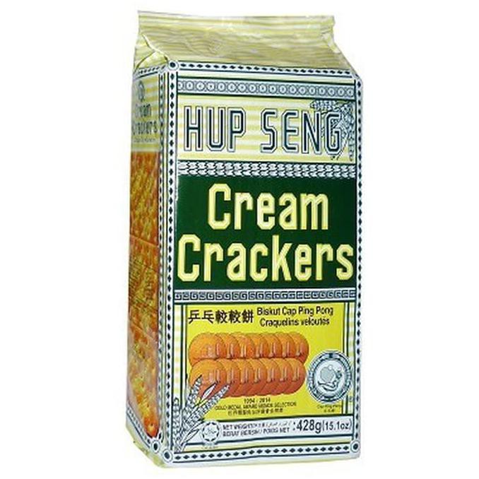 

Biskuit Hupseng Cap Ping Pong Asin Hup Seng Cream Crackers 428g