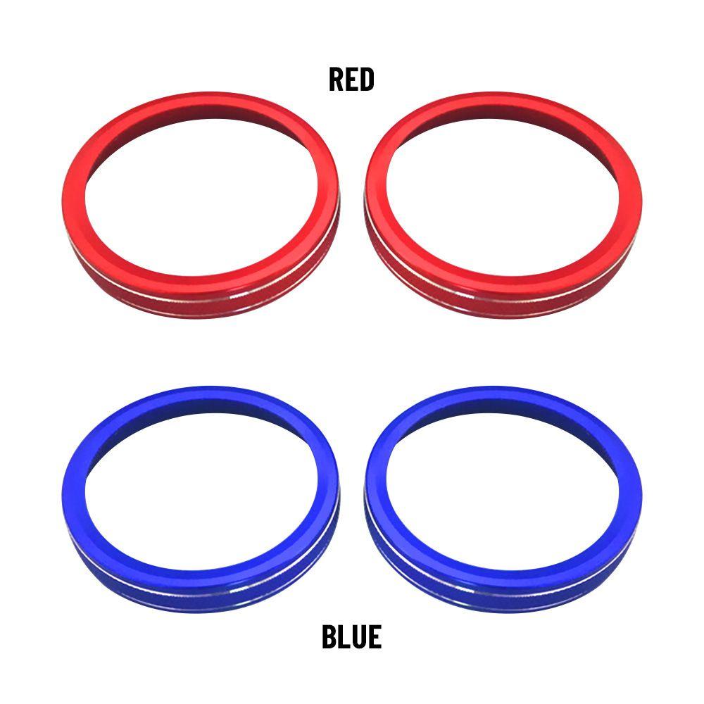 Top 2PCS Exhaust port AC Ring Fitting AC Baru Mudah Dipasang Versi Tempel Lingkaran Hias