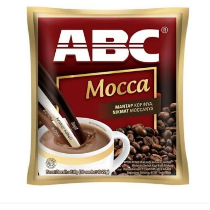 

Abc Kopi+Susu+Coklat Mocca 10X27g