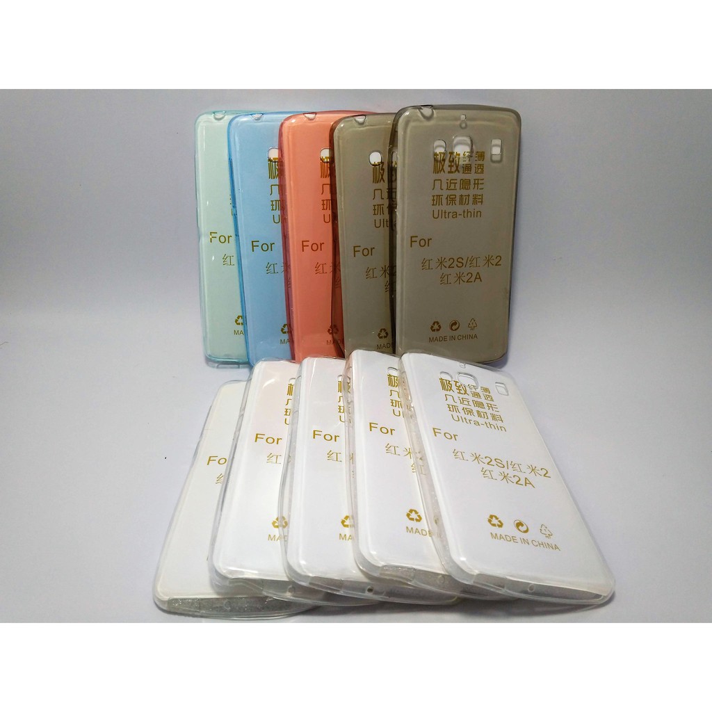 SARUNG ULTRATHIN XIAOMI REDMI2 - REDMI 2 PRIME SILIKON CASE SOFTCASE