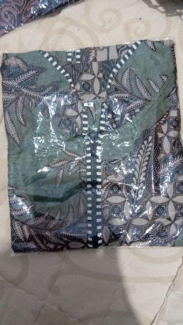 Tunik Batik Shibori Jumputan Terbariu Size S_3l /hrb026 Yelbor