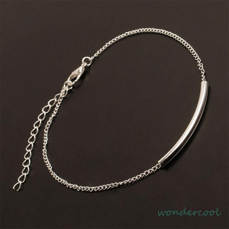 Vintage Fashion Metal U Tube Anklet Beach Summer Alloy Anklet-Won