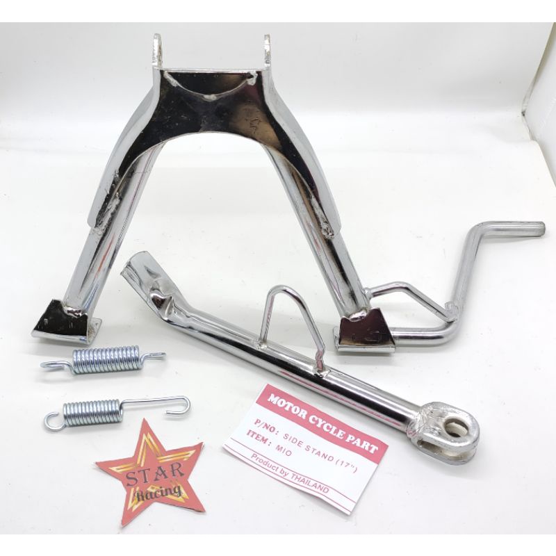 Standar dua/standar tengah ring 17+standar samping ring 17 Mio smile Mio sporty Mio GT Mio karbu