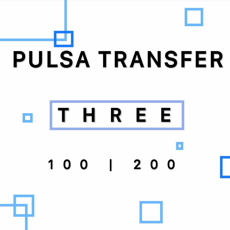 Pulsa Transfer TRI Pulsa Transfer Three Pulsa Tri Pulsa 3