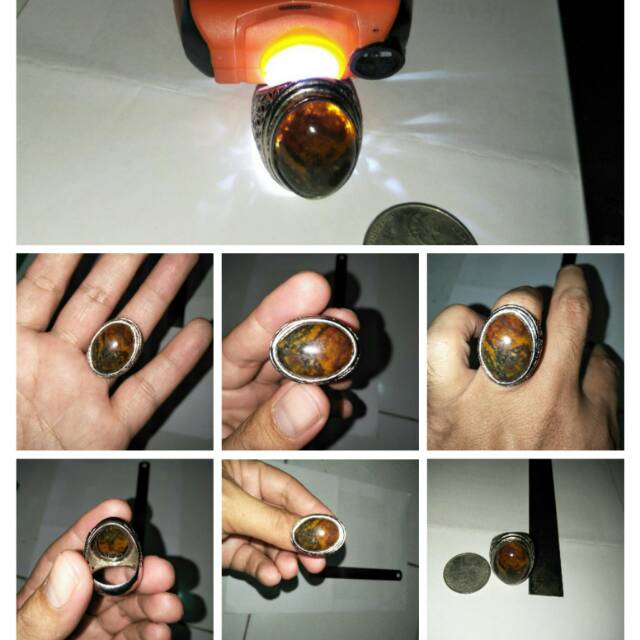 Cincin akik pancawarna bima unik tembus harga nett