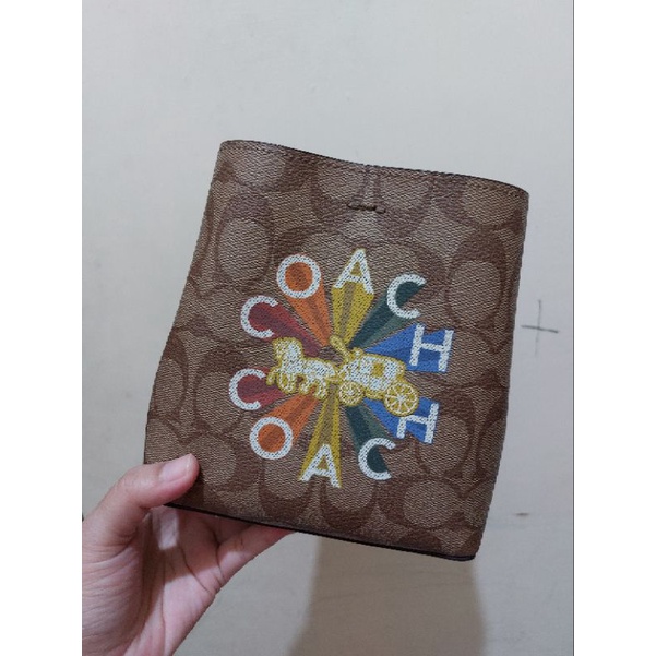 (Preloved) Coach Mini Town Bucket Bag/Tas Coach Original/Tas Coach Murah