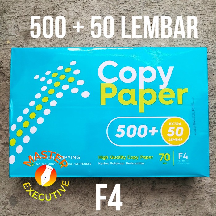 

Promo Copy Paper Kertas HVS F4 70 gsm 215 x 330 mm / Print / Fotokopi Terlaris