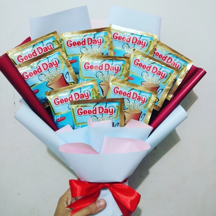 Buket Kopi Good Day Ulang Tahun / Wisuda/ Anniversary/ Valentine