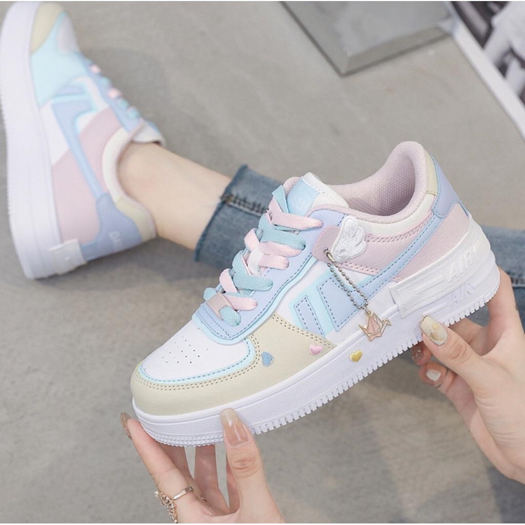[Original Ber-Hologram] SNEAKYSHOES Dailu Sepatu Wanita Sneakers Shoes 1102-7