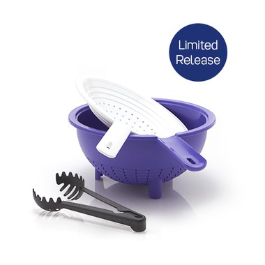 Double Colander + Noodle Tong