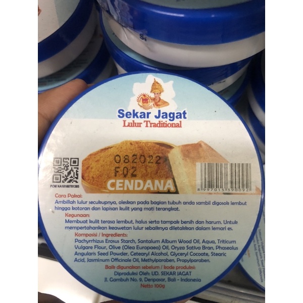 LULUR PEMUTIH BADAN SEKAR JAGAT BALI ORIGINAL
