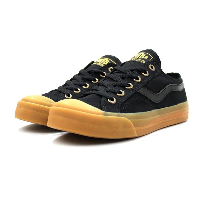 Sepatu VENTELA Public P76 Low Black Gum Lokal Produk Original