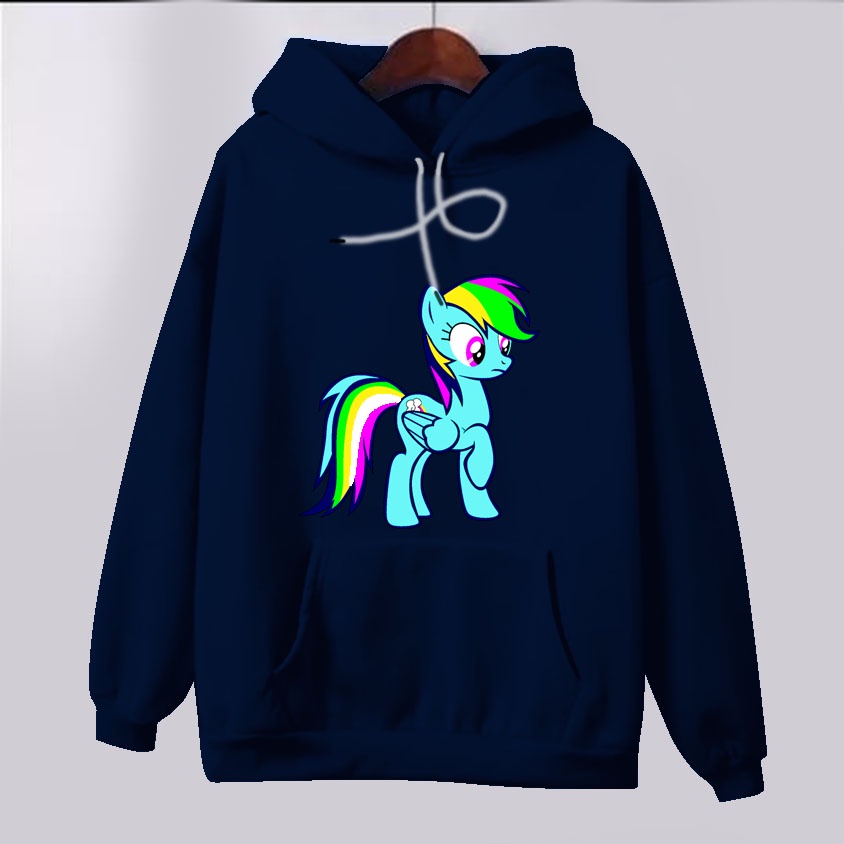 sweater hoodie anak/kuda poni/umur 3-16 tahun/bisa COD