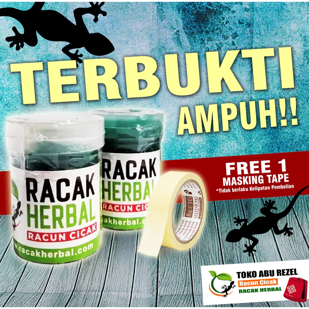 PROMO RACUN CICAK HERBAL 20gr | RACAK HERBAL ORIGINAL | RACUN TOKEK | PEMBASMI KECOA CICAK DAN TOKEK PALING AMPUH !!!  | CICAK HUNTER | OBAT CICAK