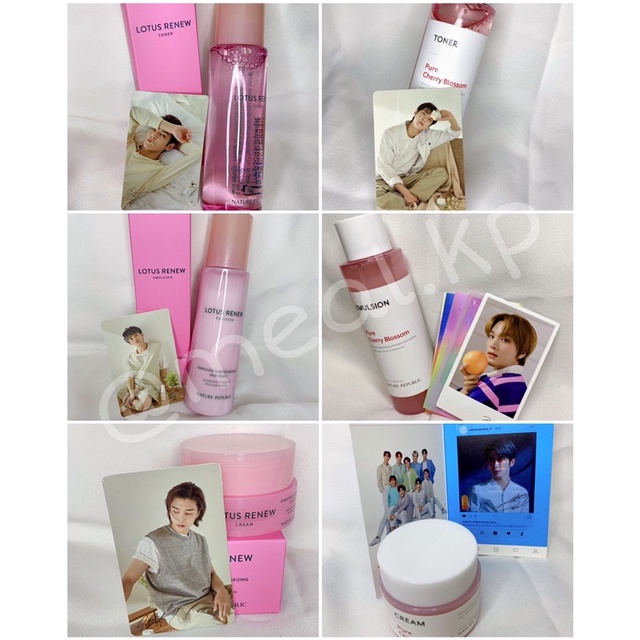 Sharing Photocard & Photobook Nature Republic X NCT 127