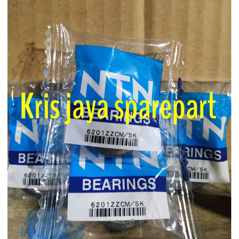 bearing 6201 zz merk ntn japan