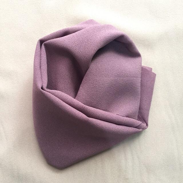 Fateema veil hijab princess instan copy by qosidah-Soft purple