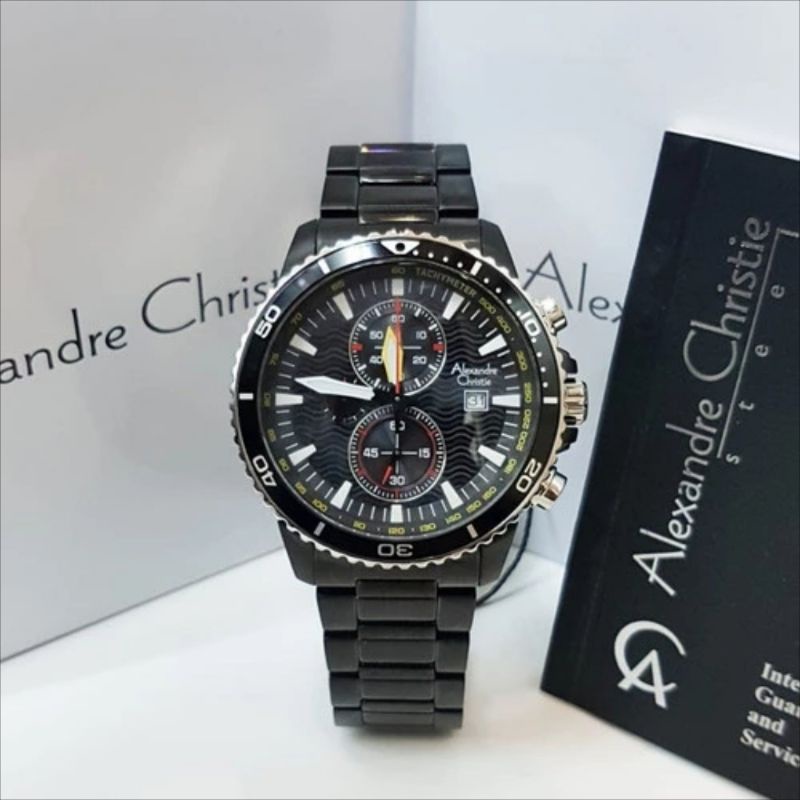 Jam Tangan Pria Alexandre Christie 6482MC Original