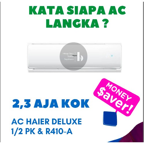 AC Haier HSU-05GTX AC Split 1/2PK