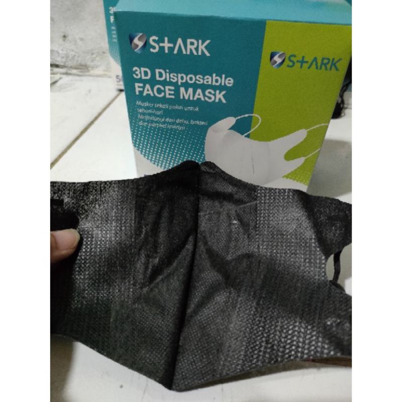 PERBOX Masker Duckbil Masker Premium 3Ply STARK