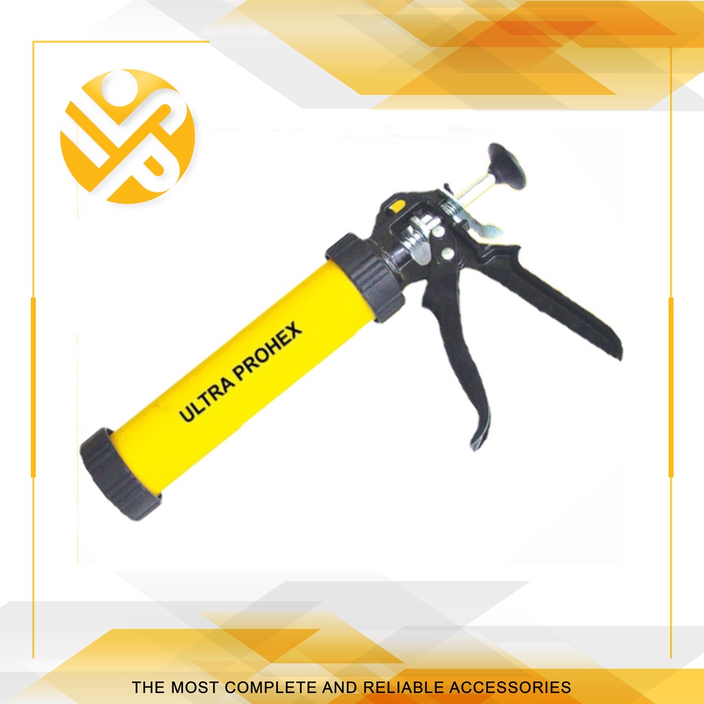 HASSTON PROHEX Tembakan Lem Kaca Silikon / Sealant Gun Tabung 9" (1370-100)