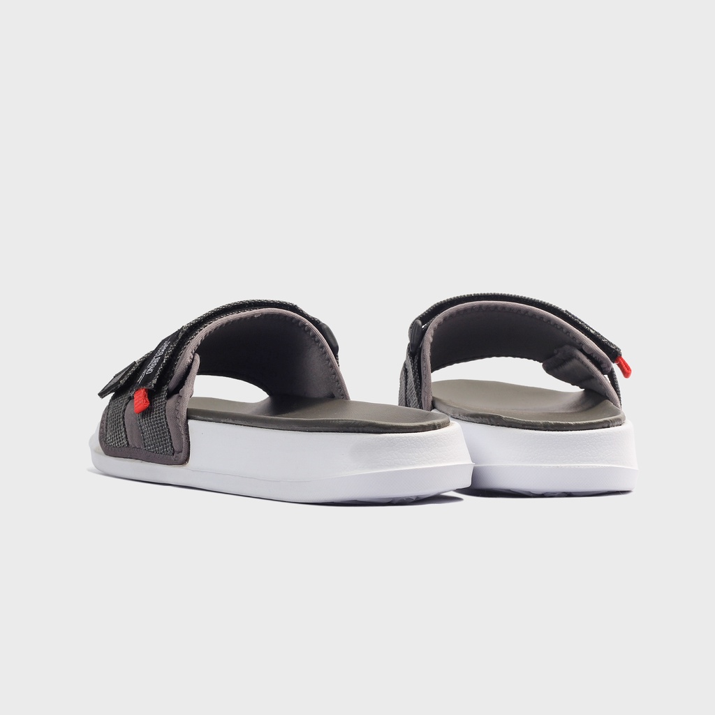 SONA GREY WHITE | Sandal Slide Simple Pria Flip Flop Ringan Slip Slop Sendal Santai Footwear