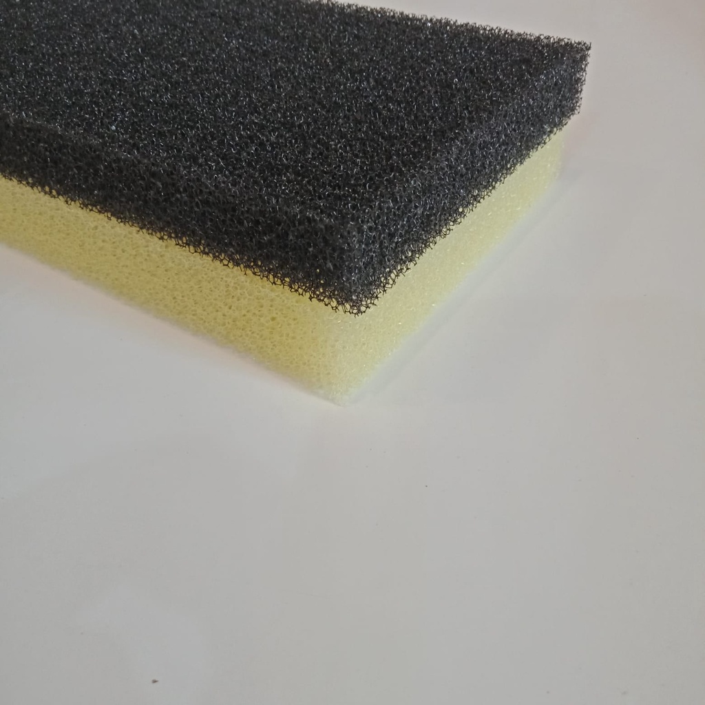 Kapas Filter Aquarium Biofoam Biofil 2 Lapis Hitam Kuning