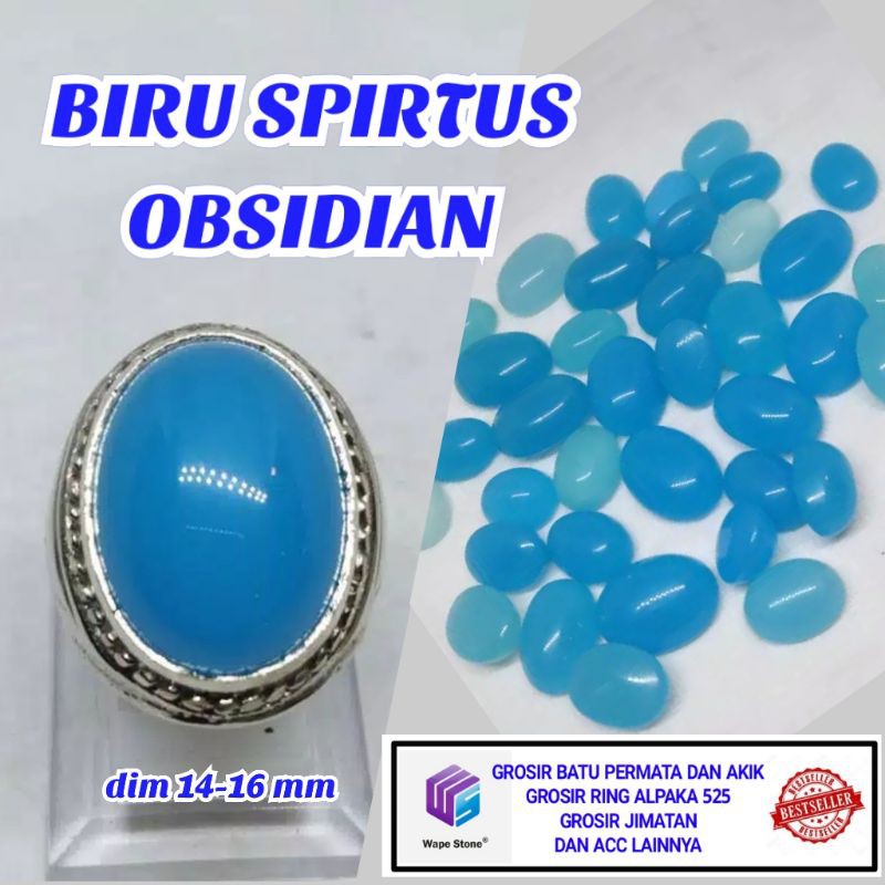 BATU OBSIDIAN BIRU SPIRTUS