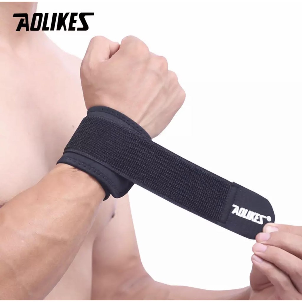 AOLIKES 7936 Neoprene Wrist Wrap / Wrist Support / Wristband - Deker Pelindung Pergelangan Tangan