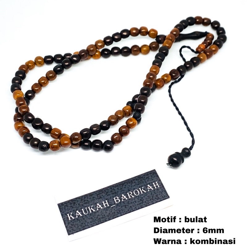 TASBIH KOKAH KOMBINASI 6MILI