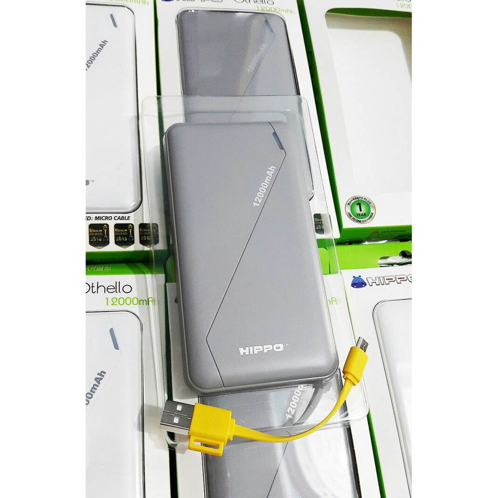 Powerbank / Power Bank Hippo Othello / Othelo / Otelo 12000 mAh