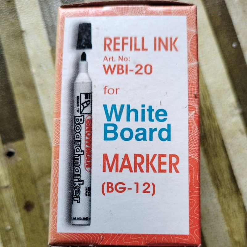 

Tinta refill spidol snowman