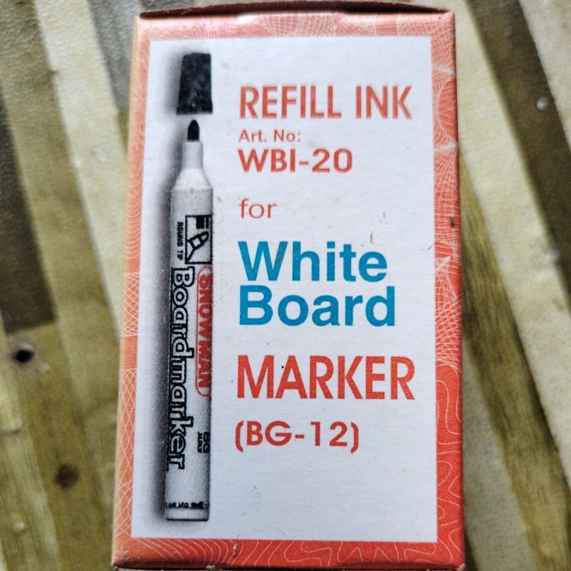 Tinta refill spidol snowman