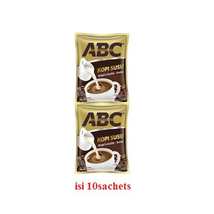 ABC Susu Kopi 1renceng isi 10 sachets @31gr