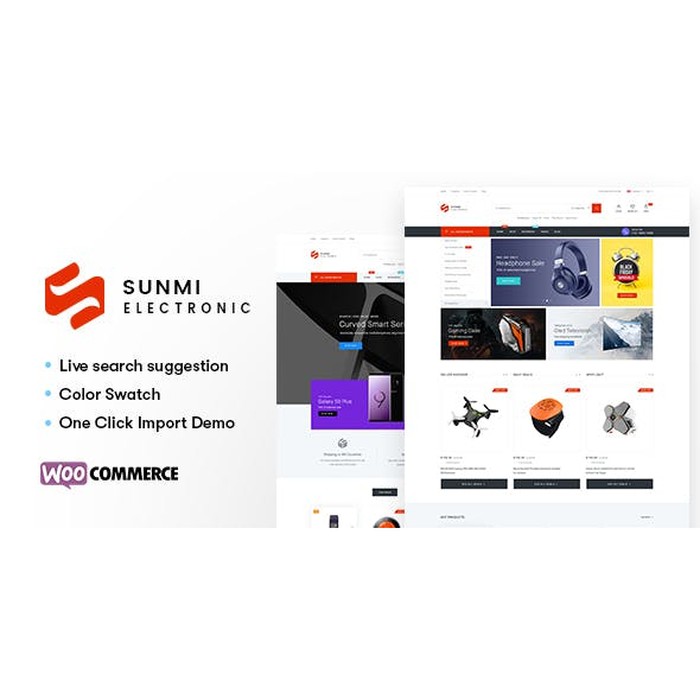 Template Toko Online Sumi - Electronics