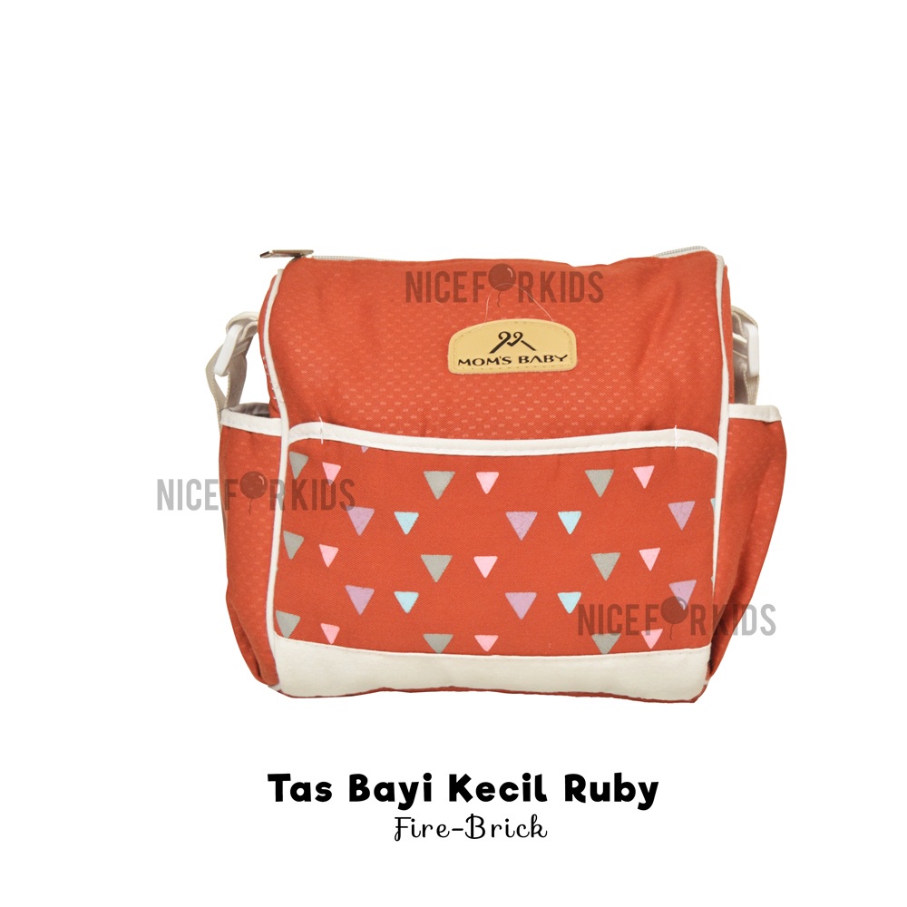 Mom's Baby Tas Bayi Kecil Ruby Series MBT3039 Tas Perlengkapan Bayi / Tas Baju Bayi