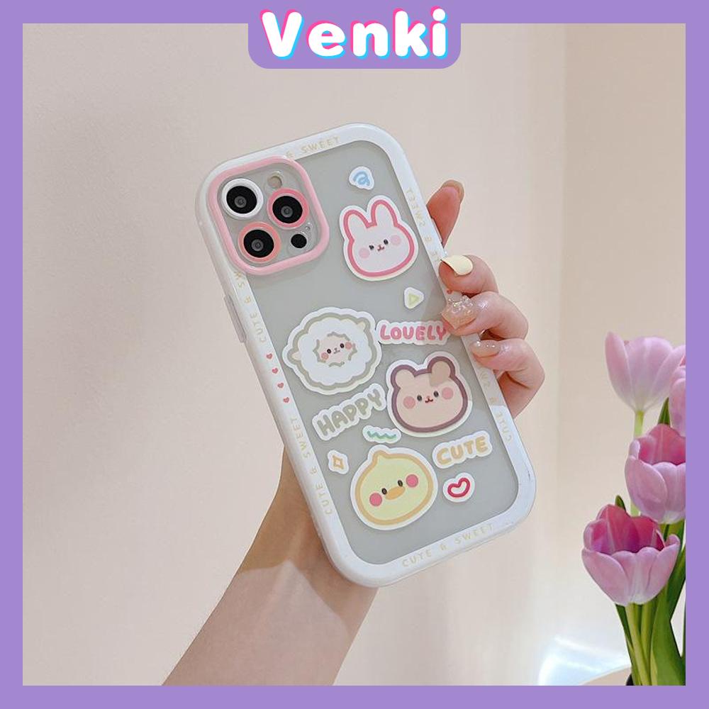 iPhone Case Silicone Soft Case Clear Case Airbag Shockproof Camera Protection Button Cartoon Cute Compatible For iPhone 14 Pro Max 13 Pro Max 12 Pro Max 11 Pro Max xr xs max