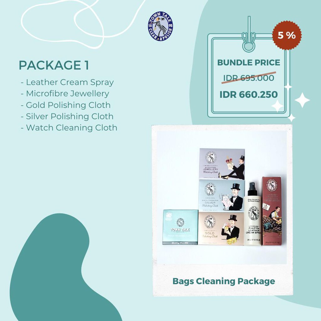 

Town Talk Polish - Bags Cleaning Package