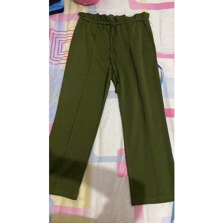 celana panjang highwaist pomelo