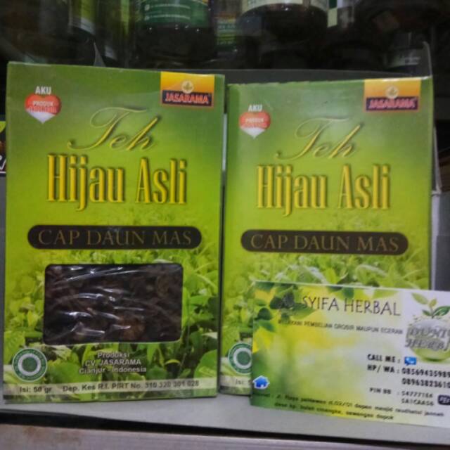 Teh hijau asli