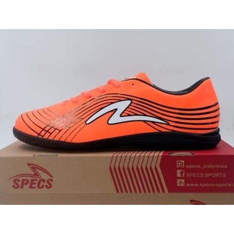 Sepatu futsal SPECS ACCELERATOR ELEVATION 19 IN-SHOCKING ORANGE/BLACK 401037