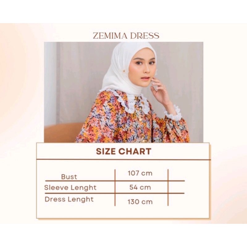 (SIAPKIRIM) ZEMIMA DRESS ORI INTALICIOUS