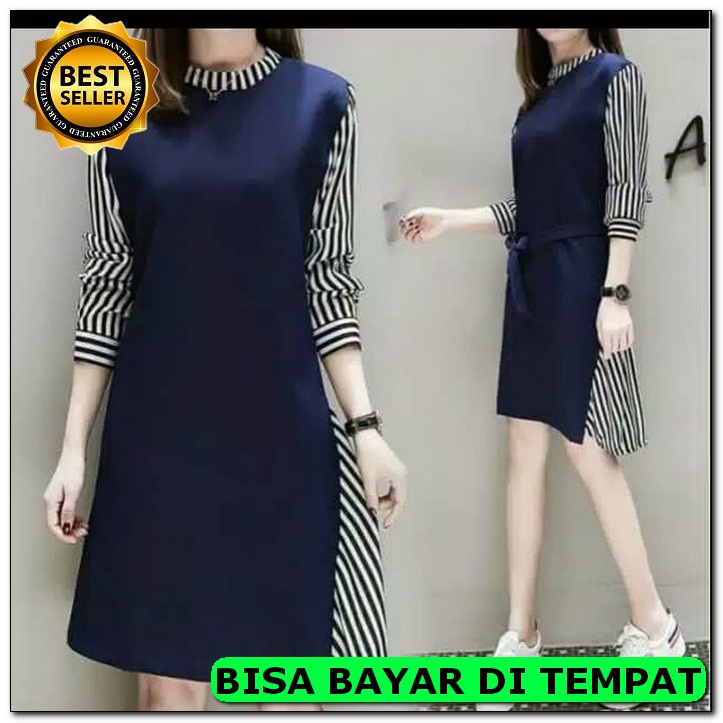Dress Korea Vintage Fashion Korean Style Kpop Outfit Aera Drees K VN814 Atasan Fashion Michela 2 W