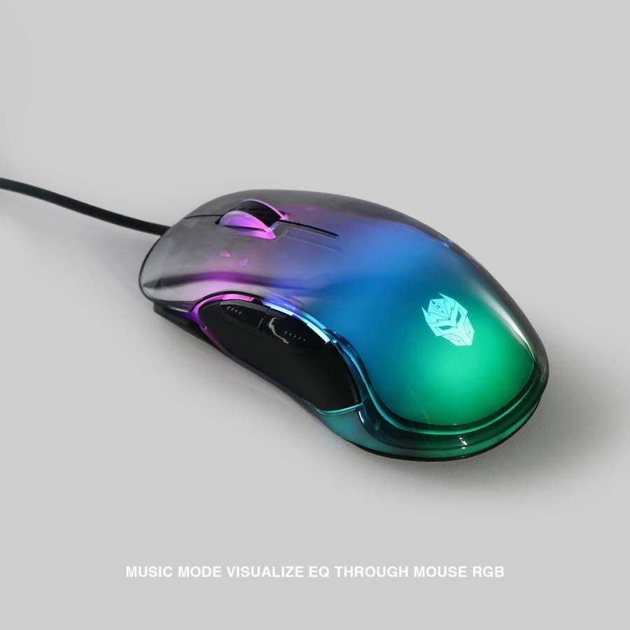 Rexus Bara X17 Crystal RGB Gaming Mouse