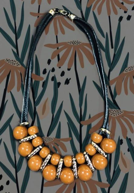 Kalung hijab aksesoris wanita kalung kekinian kalung panjang hijab