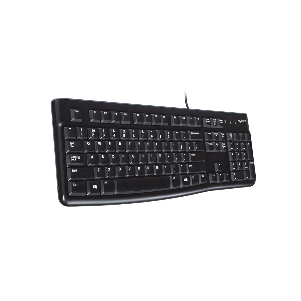 Keyboard Feel Good Typing USB Logitech K120 - Original Garansi Resmi 3 Tahun