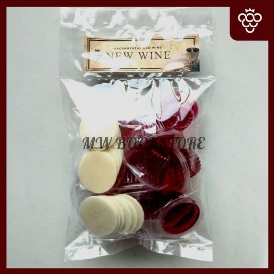 

Anggur Perjamuan Kudus Cup + Hosti - Isi 10