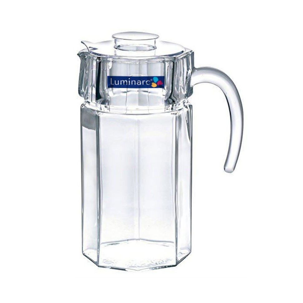 Jual Luminarc Teko Air Jug Octime Lid 16 L 48484 Shopee Indonesia 9448