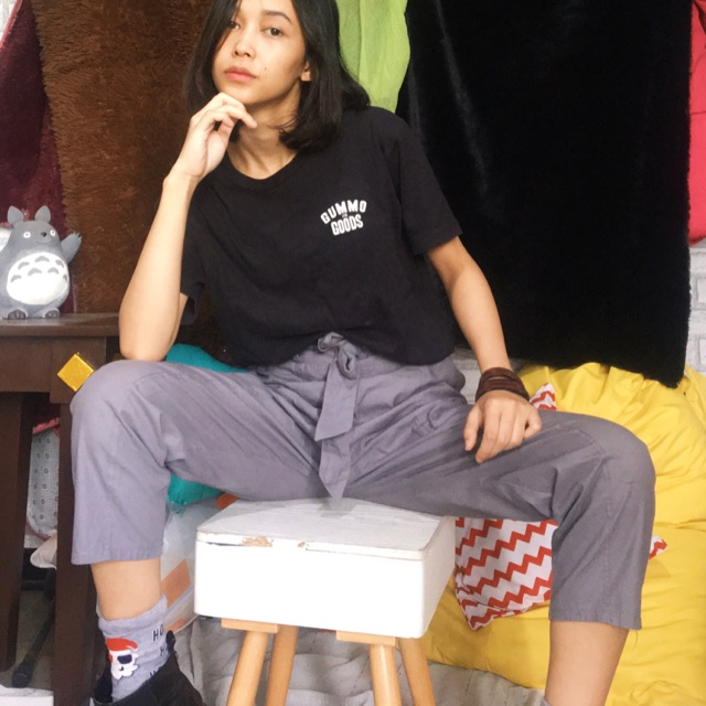 Preloved gummo rsch black shirt