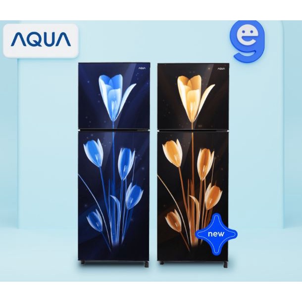 Kulkas Aqua AQR-D 261 LK/LB  203 Liter 80 watt